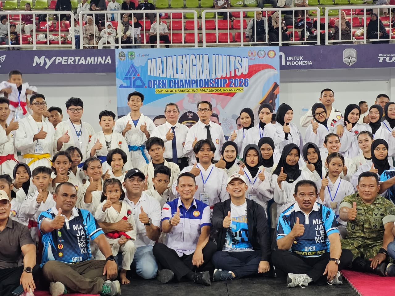 Majalengka Jadi Magnet Beladiri: 479 Atlet Nasional dan Internasional Berlaga di Jiujitsu Open 2026