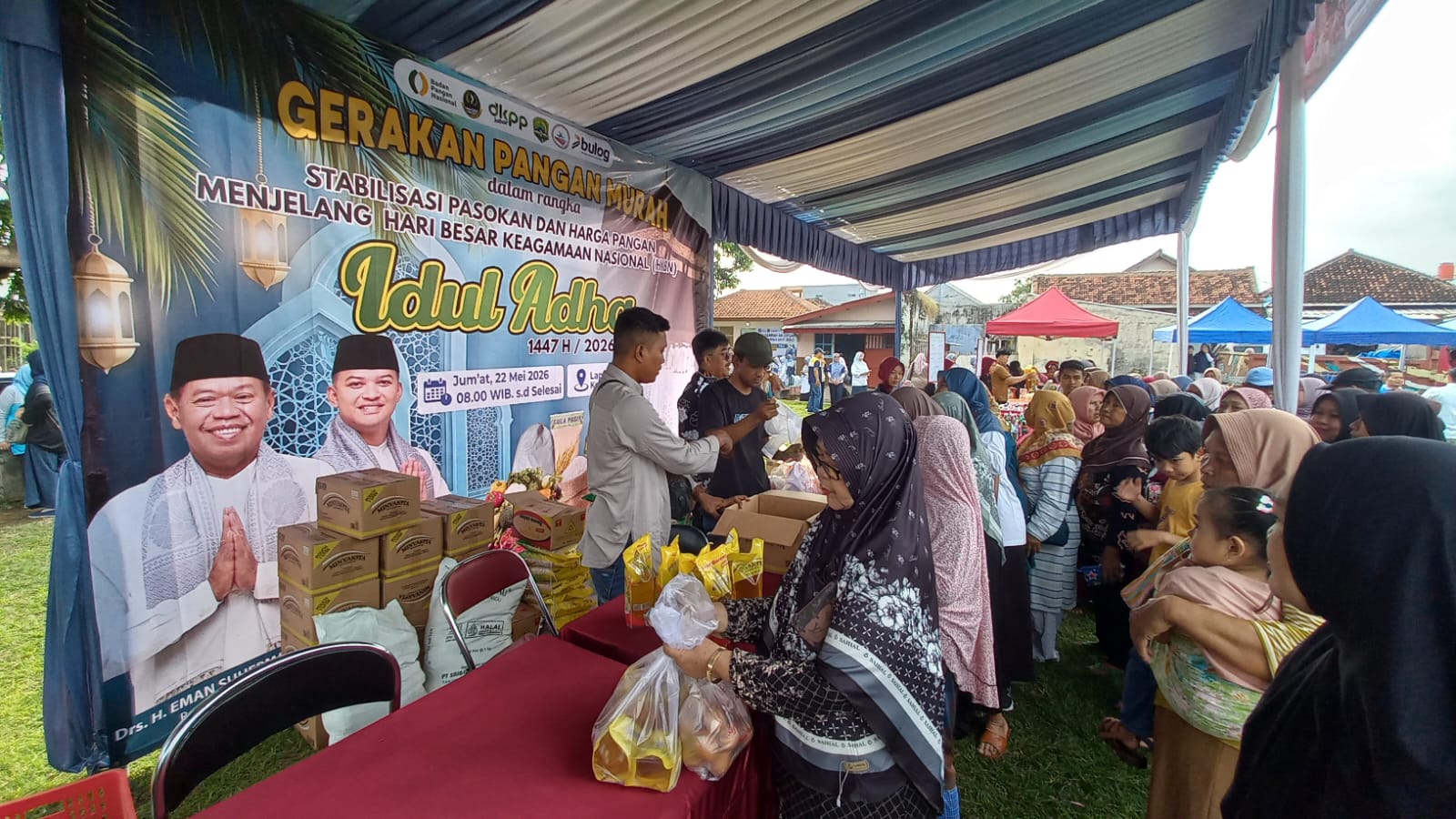 Jaga Stabilitas Harga Menjelang Idul Adha, Pemkab Majalengka Gelar Gerakan Pangan Murah